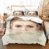 Shakira 3PCS Bedding Set, Duvet Cover + 2 Pillowcases, Latin Singer Print Soft Microfiber Bedding for Fans Bedroom Decor