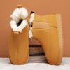 New Men's Classic Winter Fashion Cotton Shoes Low-cut  Short Mid-calf Casual Ssnow  Boots