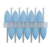 10Pcs/Lot 2.35mm Dental Silicone Rubber Polishers Burs Grinding Heads HP Shank Drill Rotary Teeth Whitening Dentist Tool