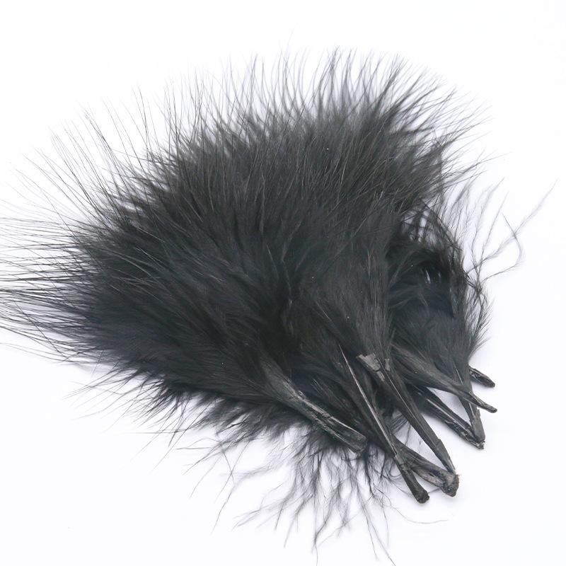 Blood vessel velvet feather turkey feather jewelry cat toy cat stick handicraft dream catcher decorative material