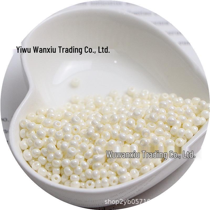 3mm Solid Color Glass Seed Beads for Handmade Jewelry & DIY Crafts