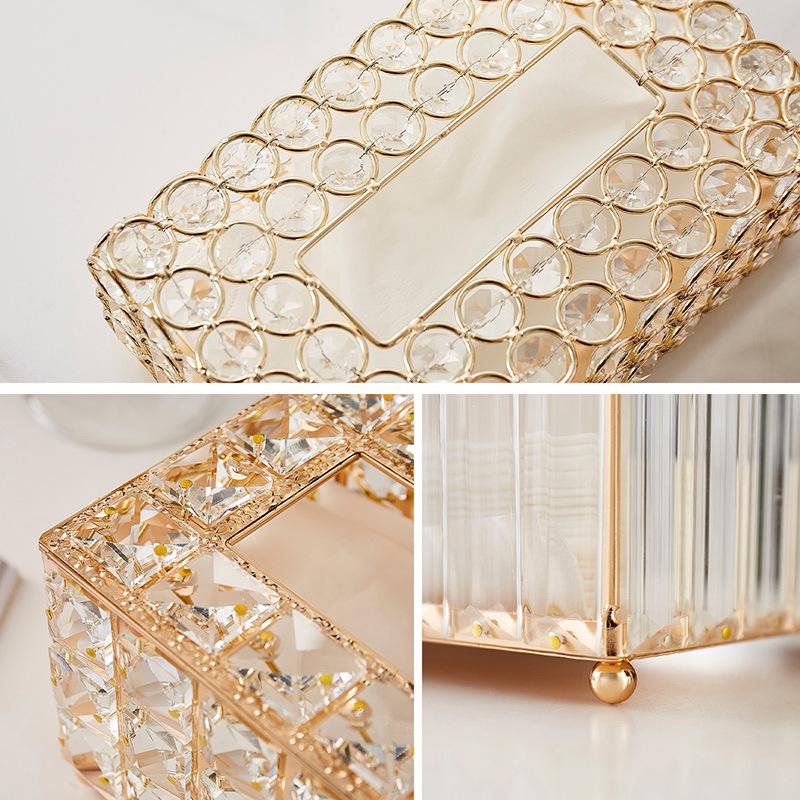 European Luxury Tissue Box: Modern Design for Dining Tables, Coffee Tables, and Hotel Decor