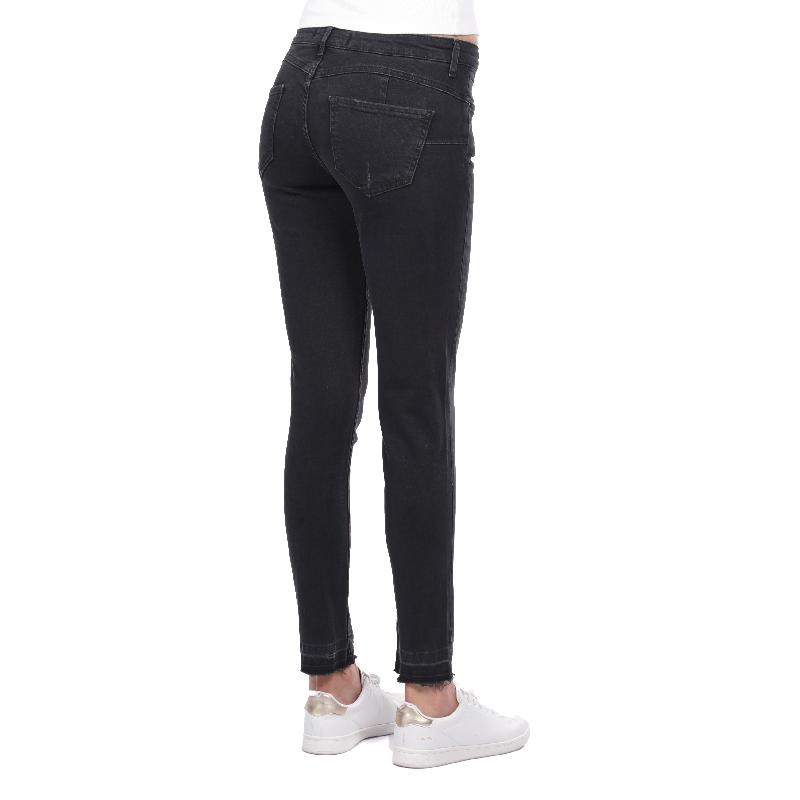 Vaqueros negros cortos de mujer comprar a buen precio — entrega gratuita,  reseñas reales con fotos — Joom