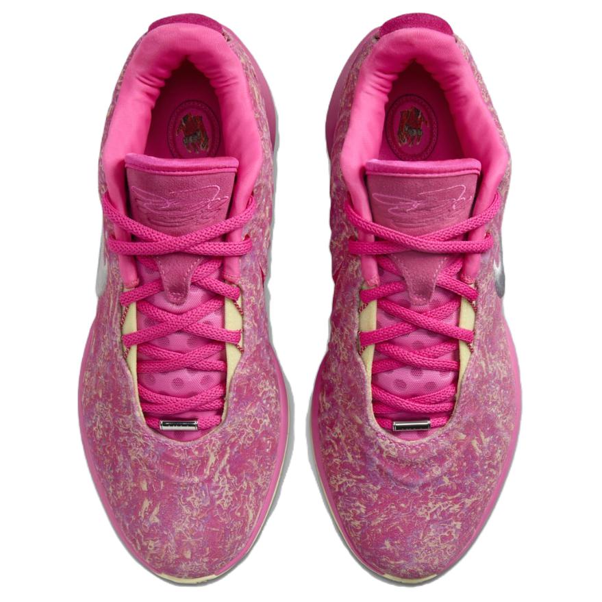 Nike LeBron 21 EP The World Is Your Oyster Unisex Sneakers Pink Multi-Color Metallic-Silver HF0700-900