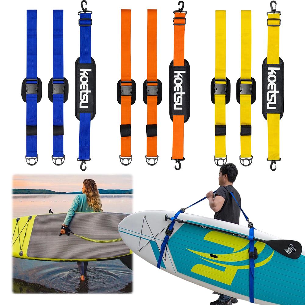 Portable Surfboard Shoulder Carry Sling Stand Up Surf Paddle Board Carrier Accessories Adjustable Surfboard Shoulder Strap