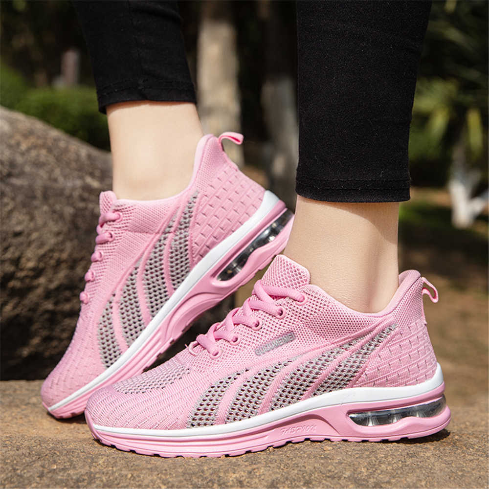 Fashion With Cushioning Large Size Women's Walk Hiking Shoes Size 50 Hike Up Hiking Boots Sneakers Sports Teni Shuse Cheap Team