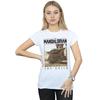 Star Wars Womens/Ladies The Mandalorian The Child Frame Cotton T-Shirt