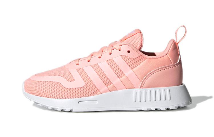 Adidas Originals Multi Fabric Casual Abrasion Resistant Breathable Low top Kids Running Shoes Q47138 35