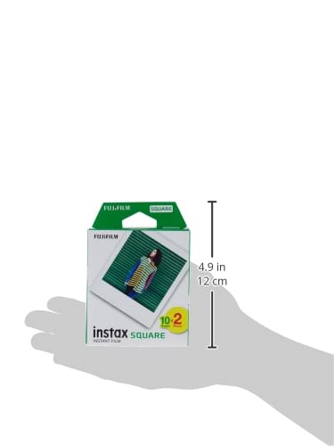 Fujifilm Instax Square Format Film, 20 Sheets, Instax Square WW 2