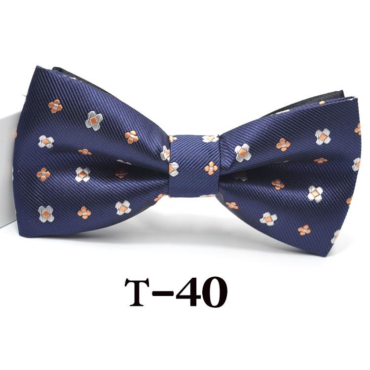 Men's Formal Jacquard Bow Tie for Weddings, Groomsmen, and Events