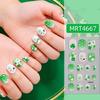 User Friendly Waterproof Nail Stickers For Kids Cartoon Four Leaf Simple Apply Multiple Designs Fun Nail Decals