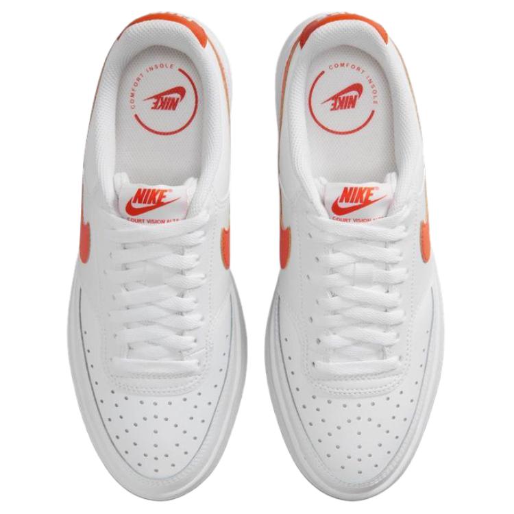 Nike Court Vision Alta Comfortable Versatile Breathable Low-Top Sneakers Women Sneakers White DM0113-104