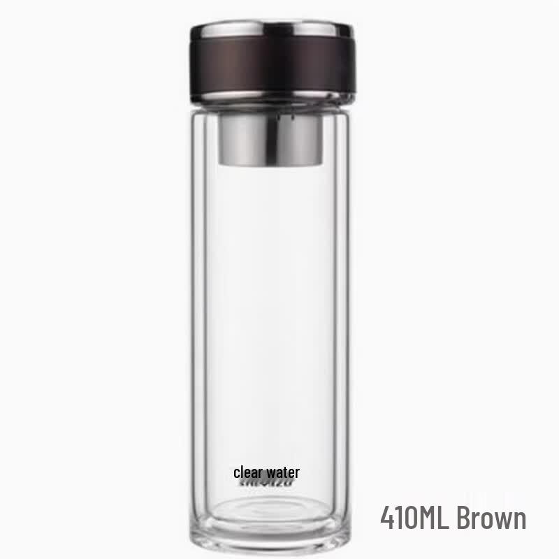 SHIMIZU SM-8521 Double-Wall Glass Tea Cup