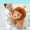 Cartoon Löwe Plüschtier für Kind Weicher Schlafbegleiter Geschenk Puppe