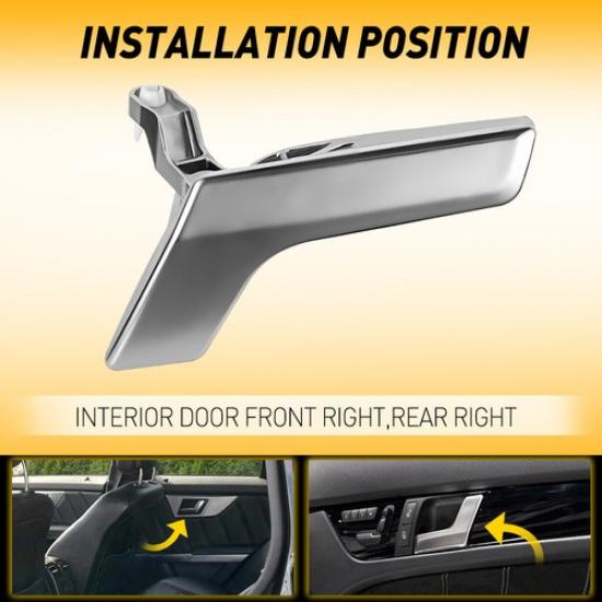 Right Side Ide Door Repair Handle Kit For Mercedes Benz C250 C300 C350 GLK