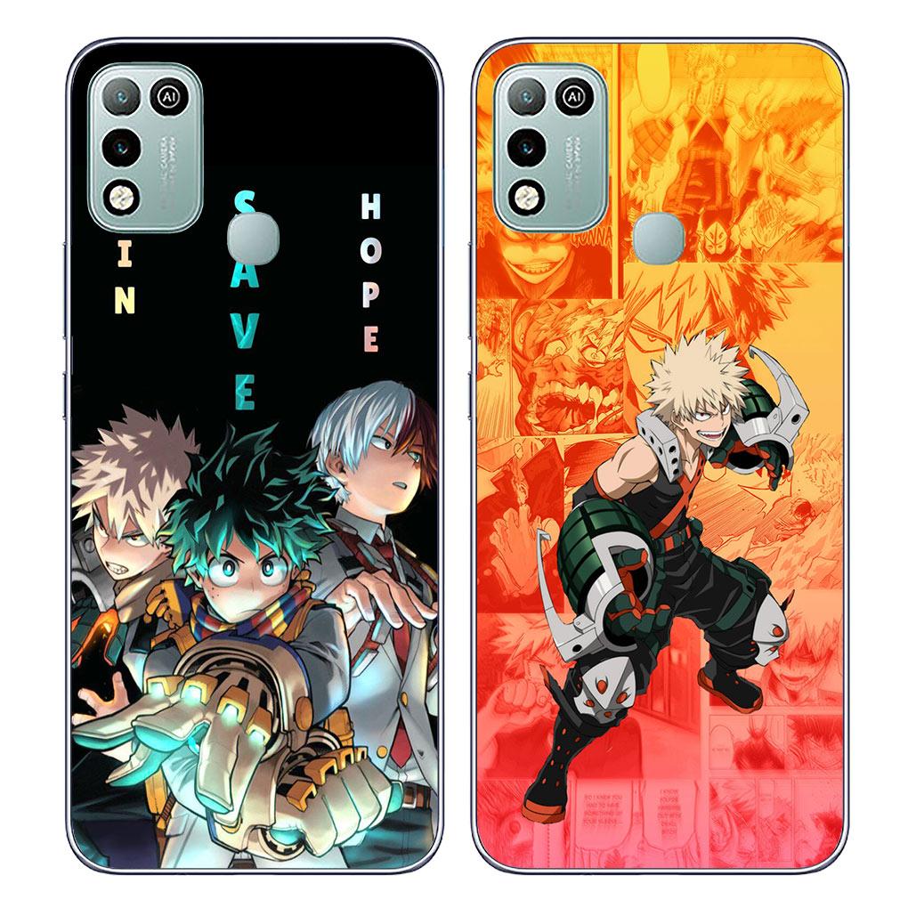 My Hero Academia Katsuki Bakugo BNHA Phone Cover for Motorola Moto Edge 40 50 Pro 30 Neo 20 Ultra One Fusion E22 E40 E30 Case