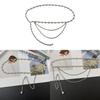 French Pearl Waist Chain For Women Metal Chain Belt Elegant Fashion Accessory Gift For Young Adults