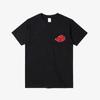 Japan Anime Akatsuki Cloud Symbols Print Unisex T-shirts Streetwear Short Sleeve T Shirts 2021 Unisex Unisex Oversized Tee Tops Sporty