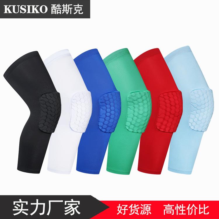 

Баскетбольные спортивные наколенники, наколенники-соты для занятий спортом на открытом воздухе, противоударная защитная экипировка