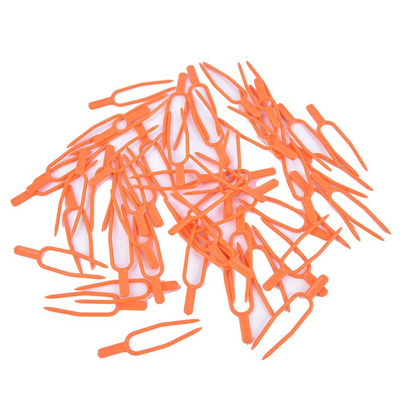 50Pcs Plant Clips Stolons Fixture Clamp Farming Strawberry Forks