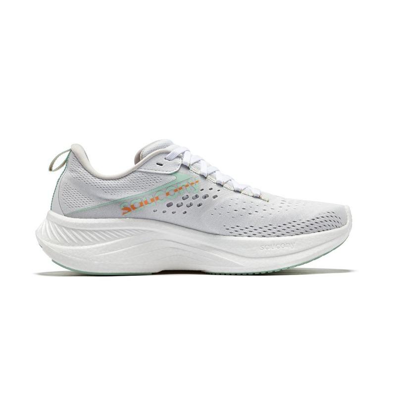 Saucony Ride 17 women low-top jogging training running shoes white cushioning S10924-250