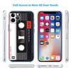 Cassette Vintage Boombox Tape Transparent Phone Case for Motorola Moto Edge 20 30 40 50 S30 Fusion Ultra Pro Neo Lite + G200 G23