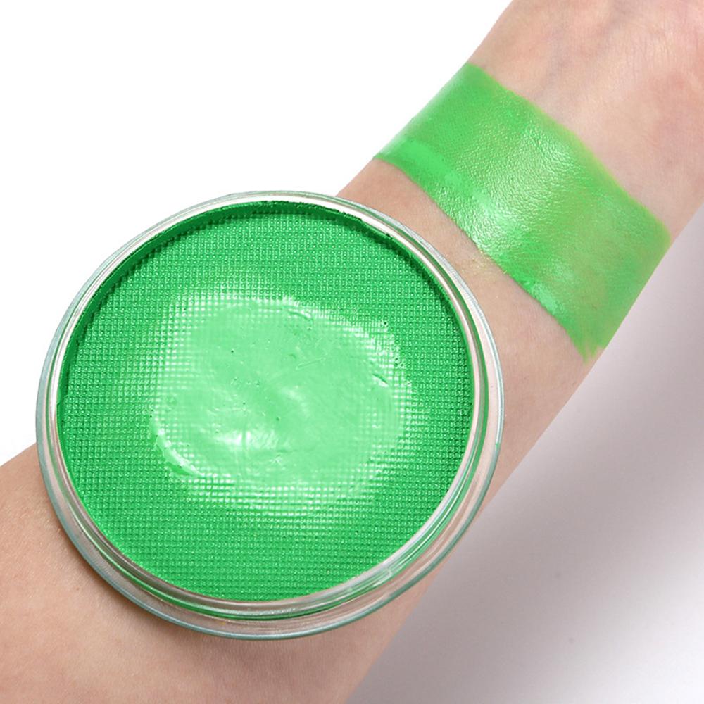 UV Barva na Obličej a Tělo Černá Světla Neonová Fluorescenční Svítící Barva Vodou Aktivovaná Make-up Malířský Pigment