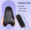 Rechargeable Wireless Comb for Curling & Straightening: Negative Ion Hair Care, Non-Damaging, Dual-Purpose, Portable & Cordless