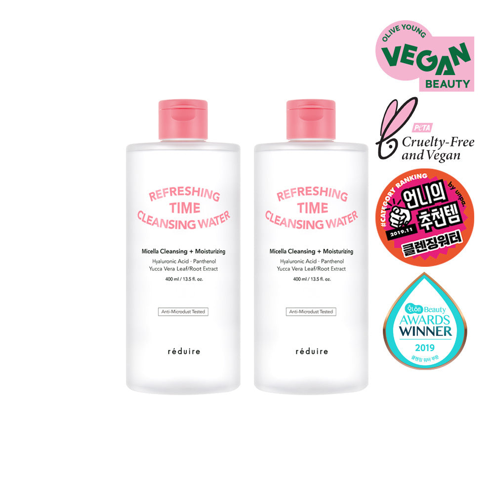 Reduoor Refreshing Time Cleansing Water 400ml (2-pack)