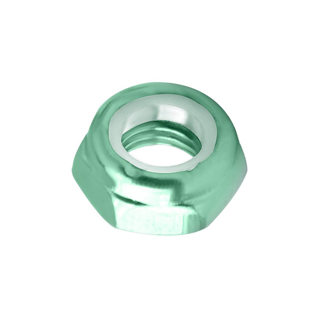Skateboard Nut Modification Universal Lock Fittings Skateboarding Component Modified Fitting Solid Color Hardware Part