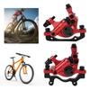 2 stuks Aluminiumlegering Fiets Schijfrem Apparaat Mountainbike Vouwbaar Accessoire