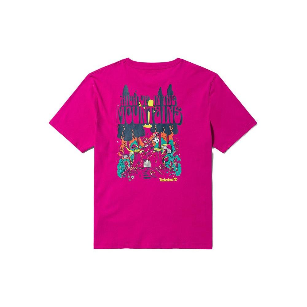 Timberland T Shirt Unisex Berry Purple A6QE9-A45