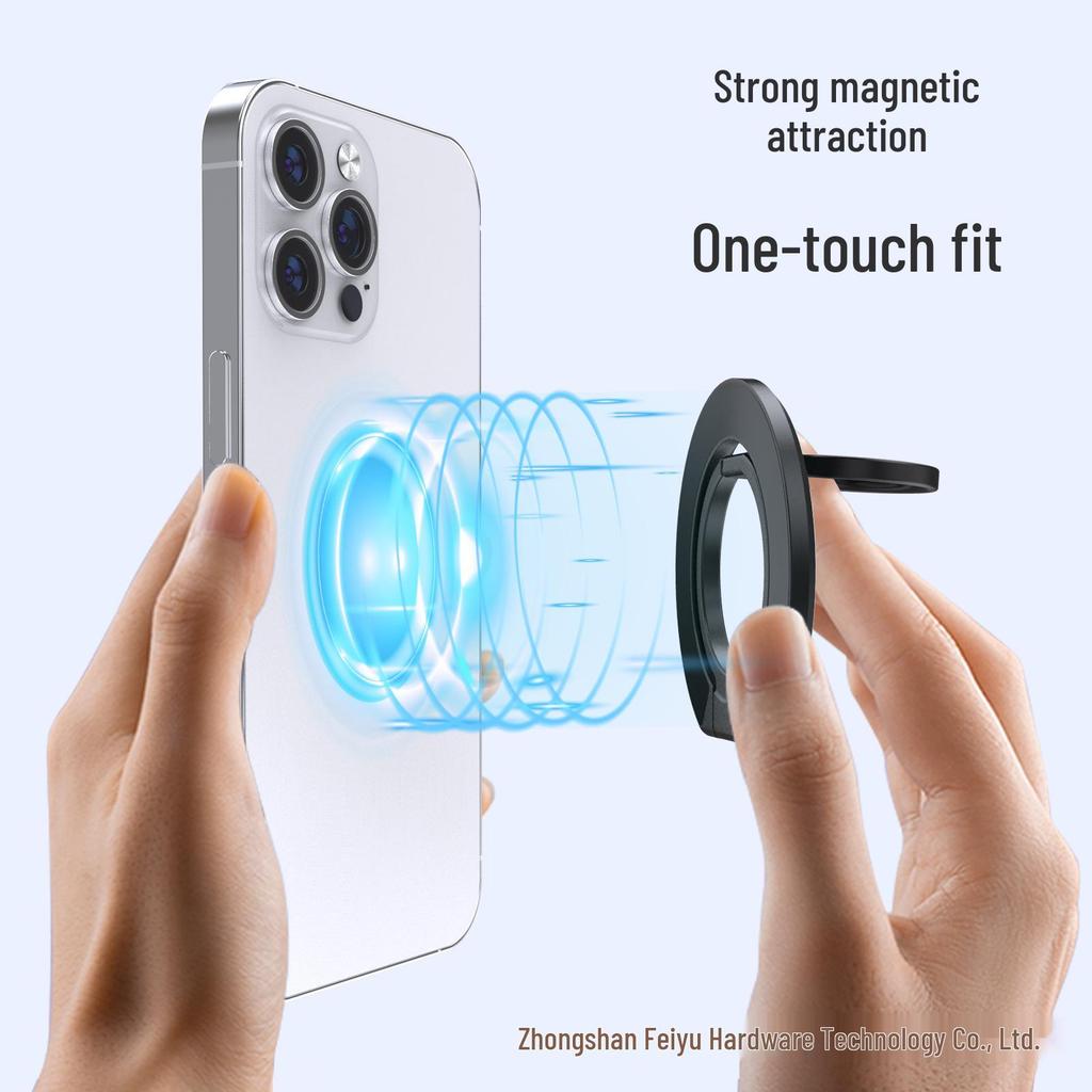 Dual-Sided MagSafe Magnetic Phone Stand with Ultra-Thin, Strong Magnet and 360° Rotation