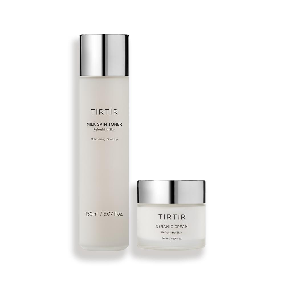 TIRTIR Water Glow Line 2-Piece Set (Toner + Cream)