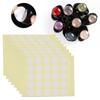 200Pcs Transparent Round Double Sided Tape Sticker Strength Adhesive Sticker Nail Art15mm