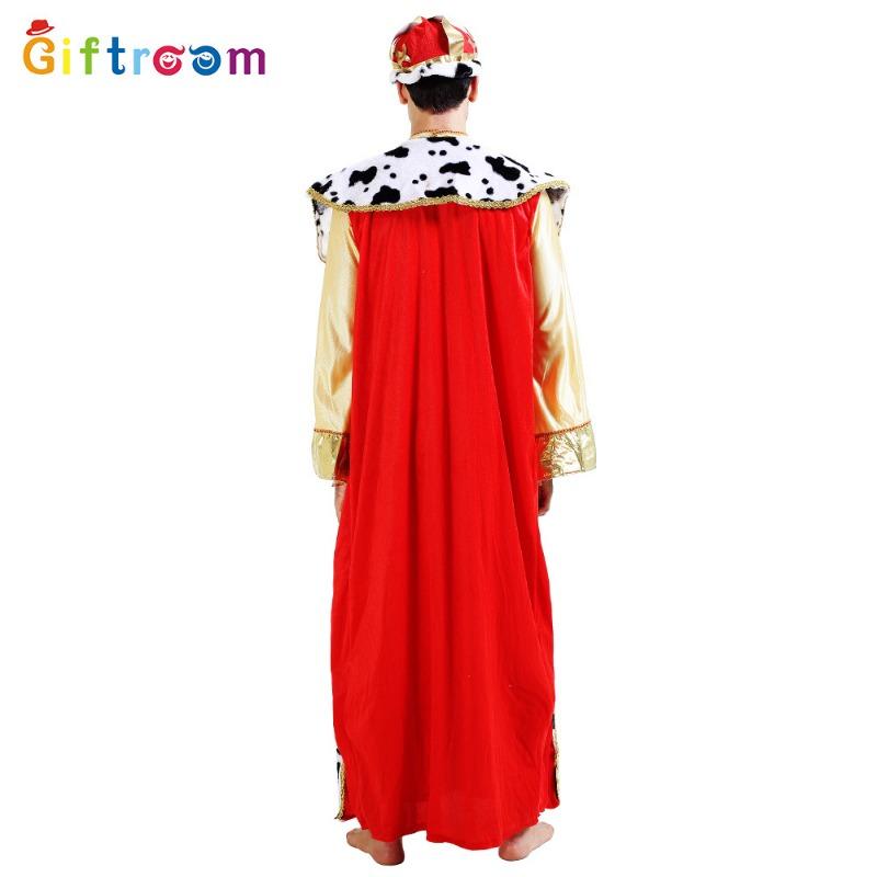 Halloween Party Costumes King Men Dubai Clothes Stage Costumes