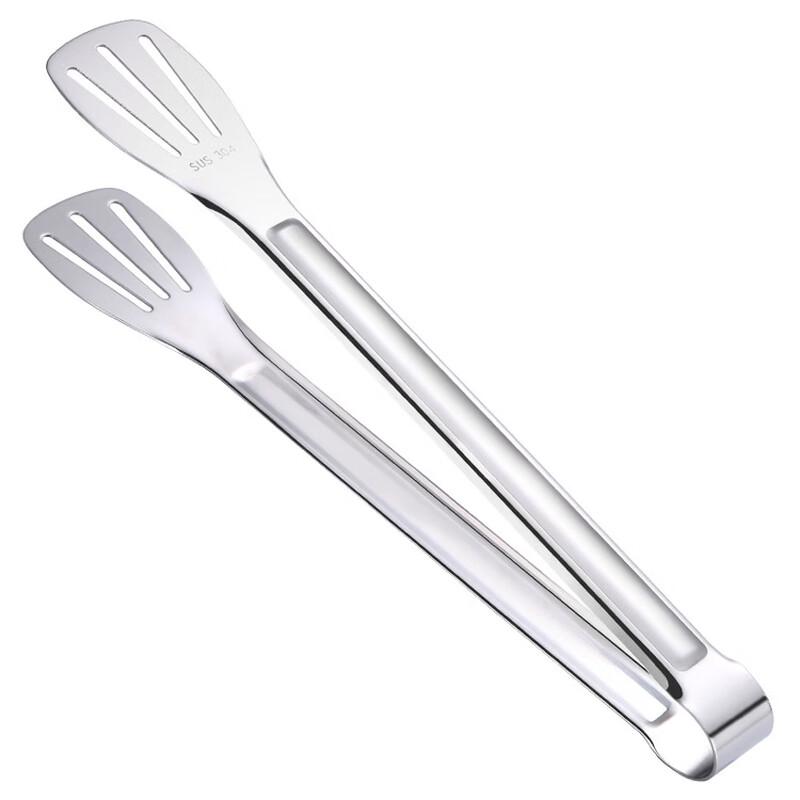 Stainless Steel BBQ & Serving Food Tongs