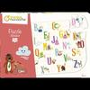 Educational Puzzle - Avenue Mandarine - Alphabet - 76 Pieces - Multicolor - from 5 Years
