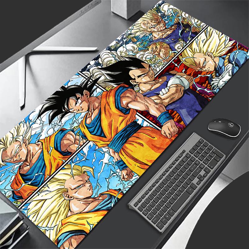 

Mouse Pad Gaming New Mousepad Japan Anime Dragon Balls MousePads Majin Buu Table Keyboard Pad Non-Slip Soft Computer HD Desk Mat 30x60x0.2cm