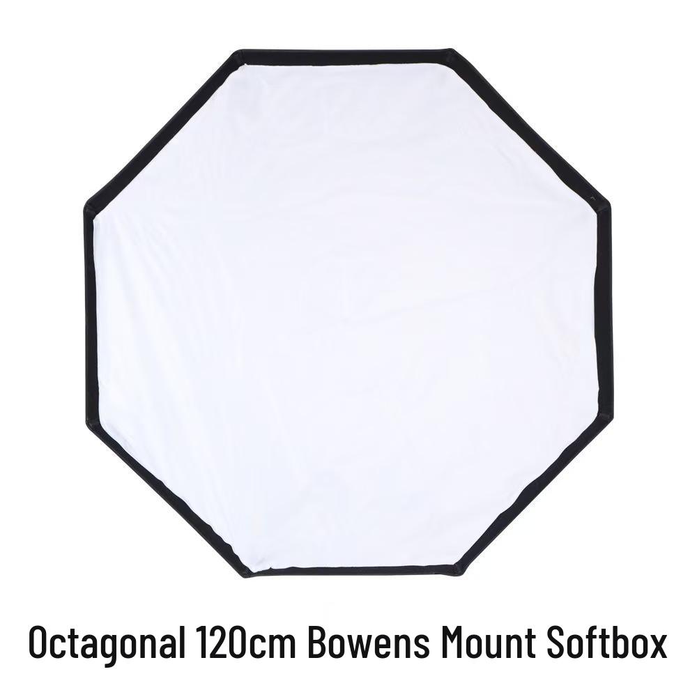 120cm Octagonal Softbox with Grid for Photography and Live Streaming - Rongbao Mount