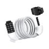 Bicycles Security Lock Portable Steel Cable Lock Bike Lock 120cm 5-Digit Combination Lock Cycling Accessories