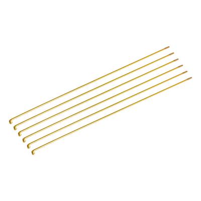 36Pcs Set Steel Mountain Bike Bicycle Spokes W  Nipples Gold 259mm