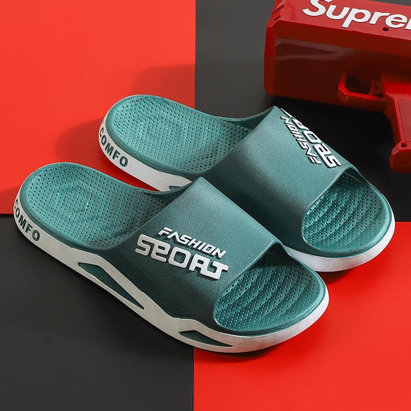 Unisex Korean Style Casual Flip-Flops: Soft, Comfortable Men's and Women's Home Bathroom Slippers