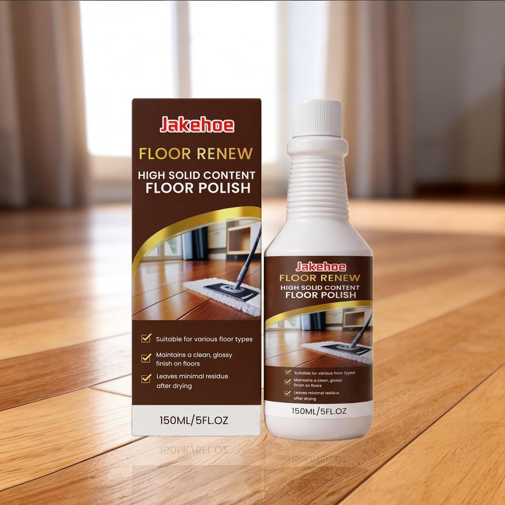 Floor Polish | Daily Household Floor Cleaner | Easy Decontamination & Descaling, Brightening & Polishing Agent