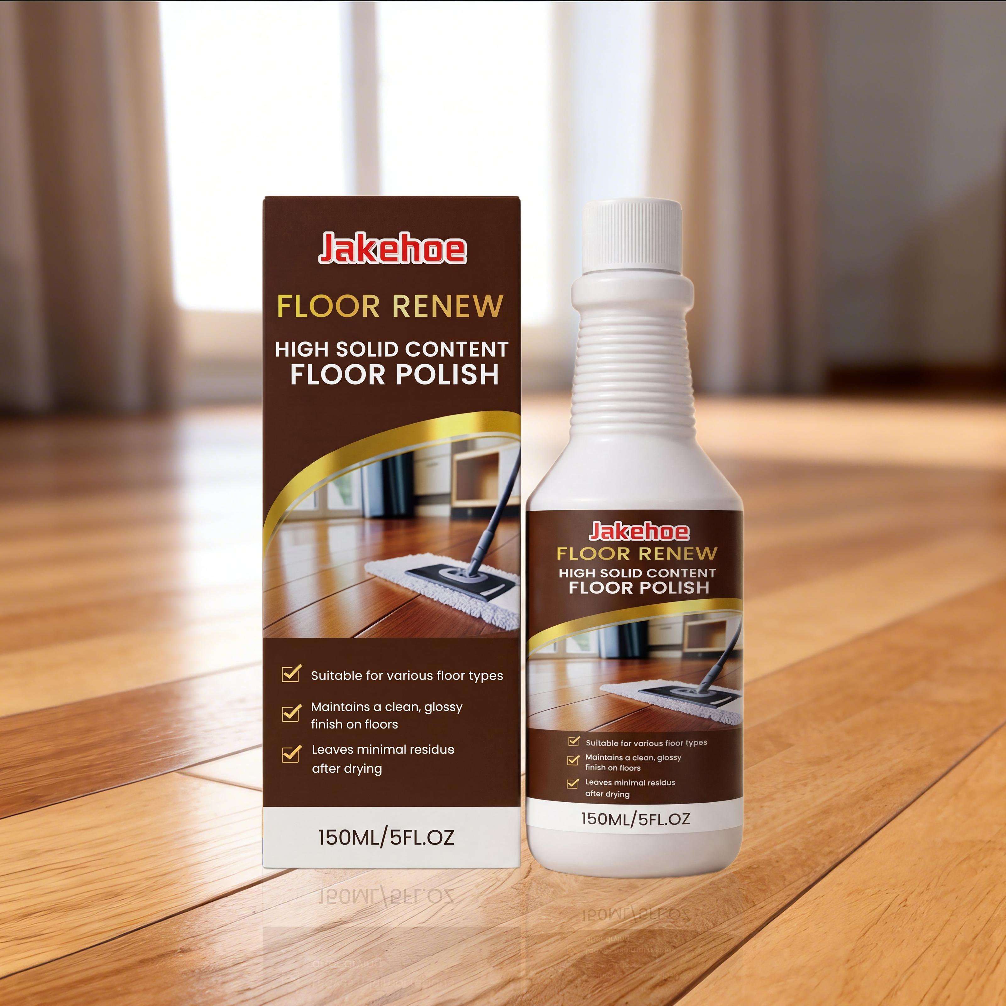 

Floor Polish | Daily Household Floor Cleaner | Easy Decontamination & Descaling, Brightening & Polishing Agent 150ml