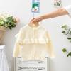 Girls Knitted Cardigan Toddler Long Sleeve Round Neck Spring Autumn