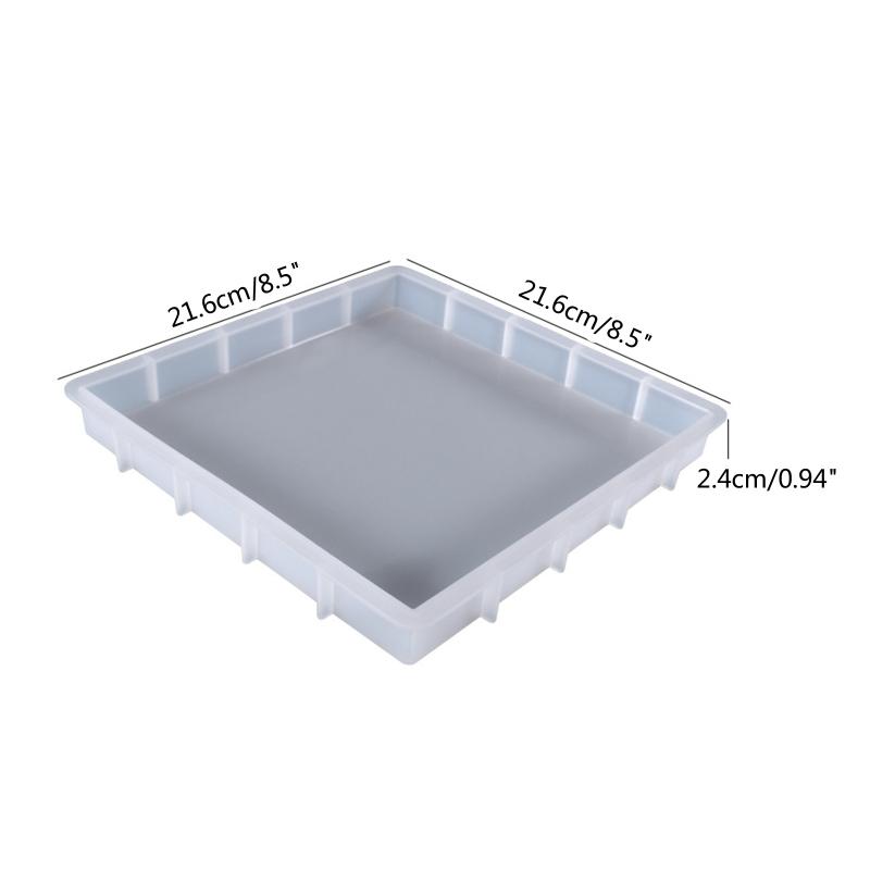 Fotolijst Decoratie Siliconen Mal Rechthoek Vierkant Epoxy Mal Hars Gieten Hanger Mal Geschikt voor Doe-het-zelf Handwerk