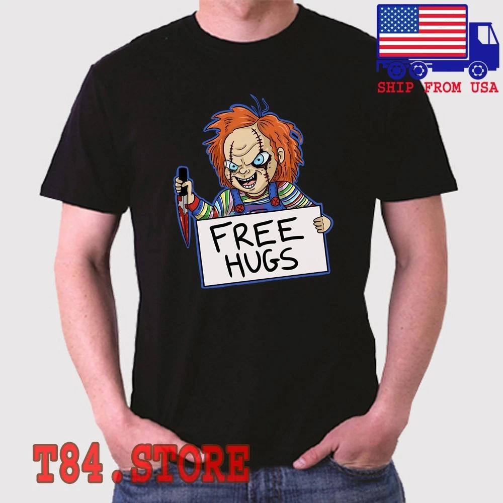 

Chucky Free Hugs Men s Black Size S to 5XL M