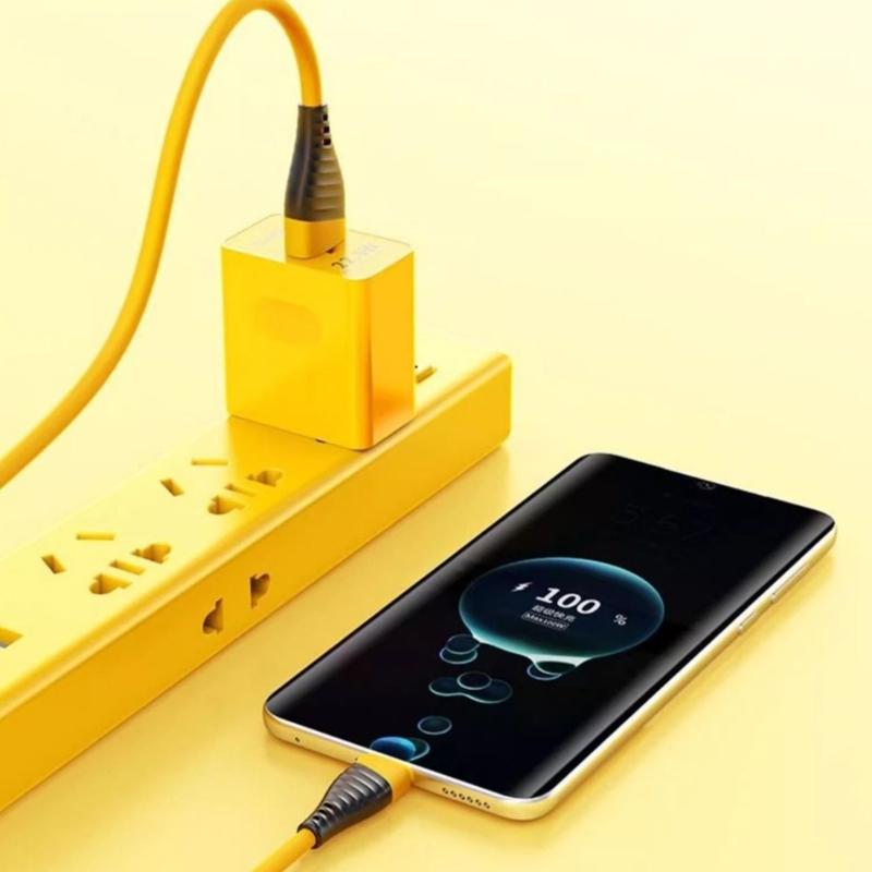 120W USB C Cable Durability Nylon Cord Offers Fast 6A Charging And Data Sync Charging Cord For Various Devices
