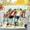 1pc Love Heartstopper Theme Design Flannel Blanket Soft Warm , All-Season Lightweight Throw for Camping Travel Bed, Gift for Christmas, -26
